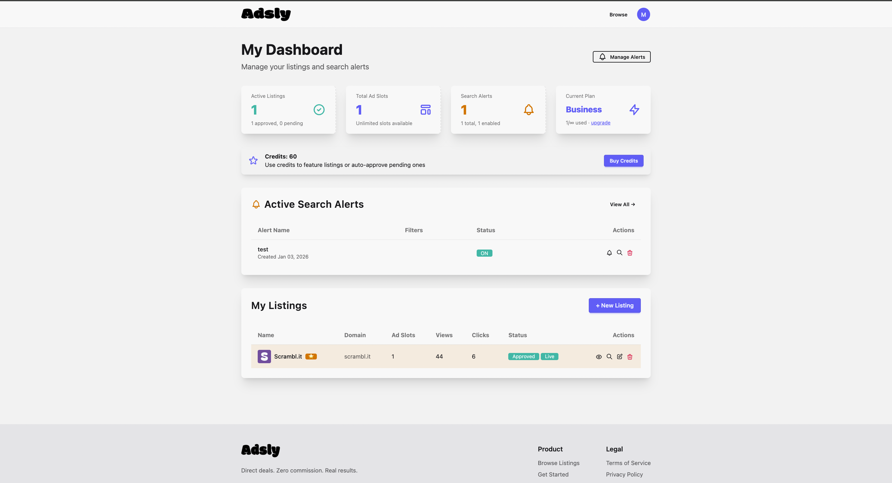 Screenshot 3 of Adsly.io
