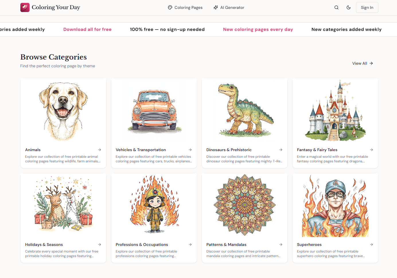 Screenshot 2 of Coloring Your Day