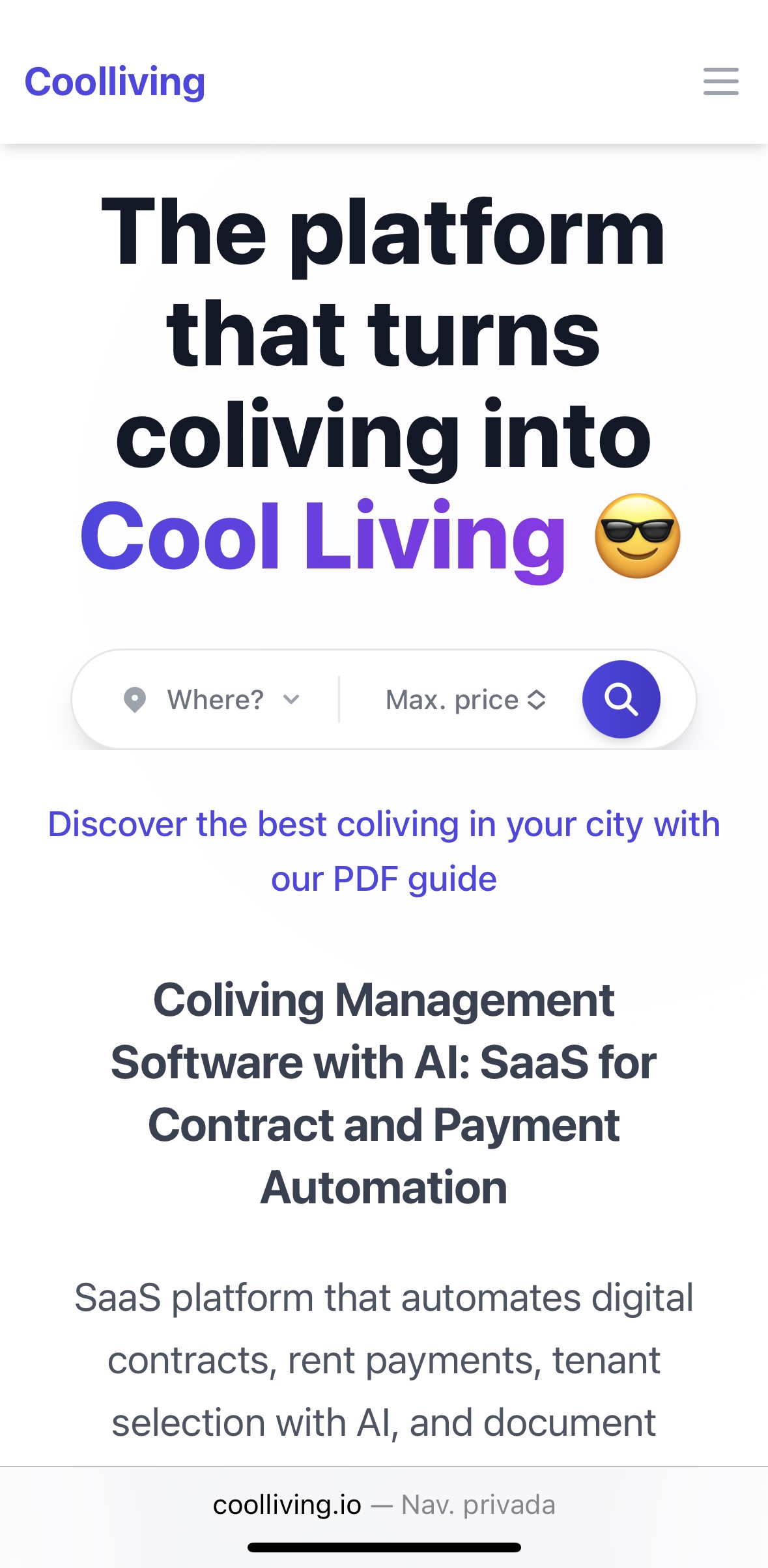 Screenshot 5 of coolliving.io