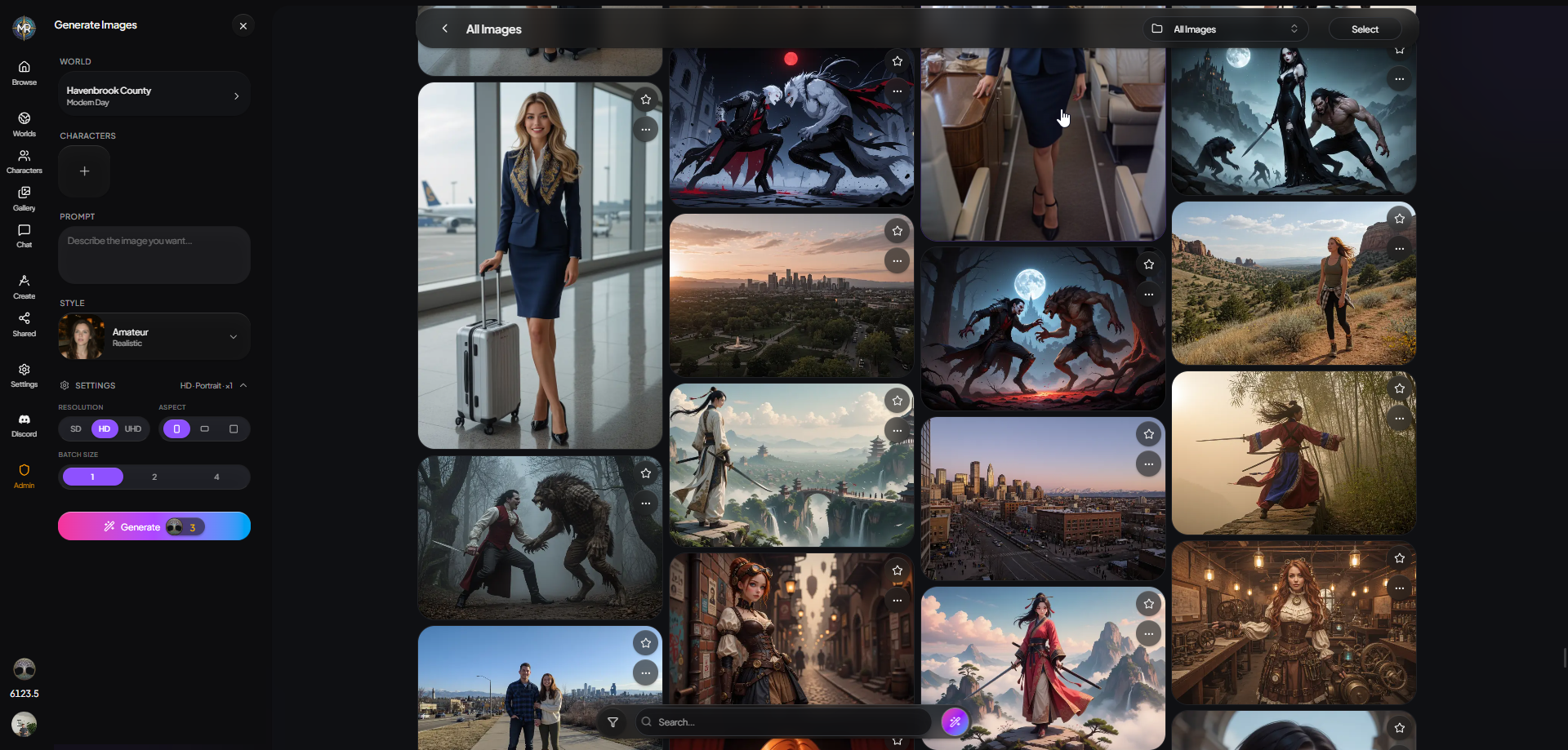 Screenshot 5 of Meridian Realms AI