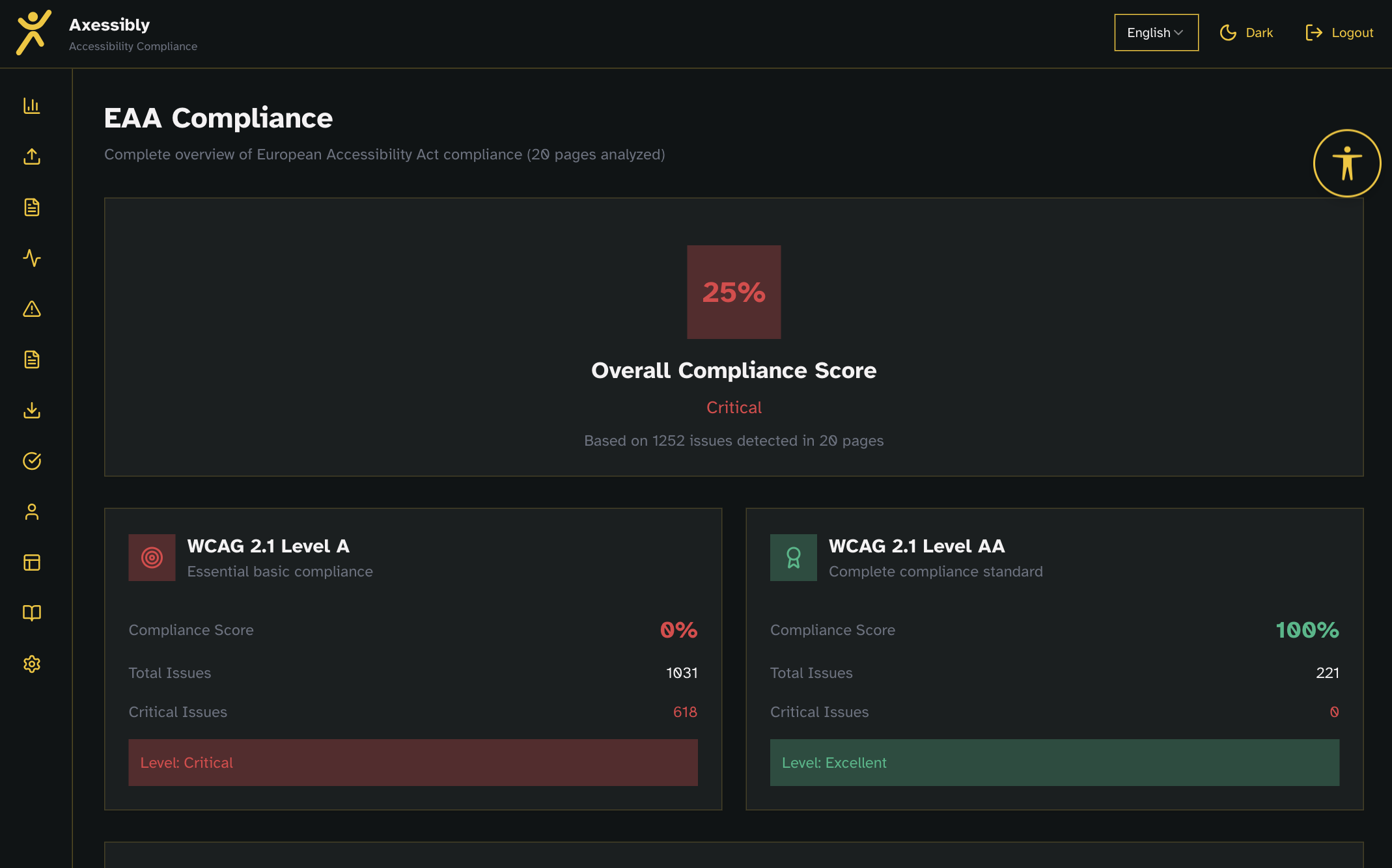 Screenshot 1 of Axessibly