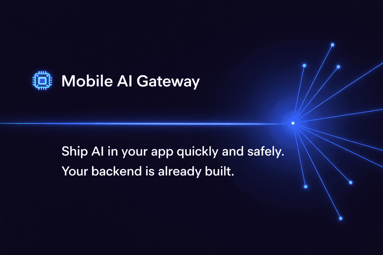 Screenshot 1 of MAIG — Mobile AI Gateway