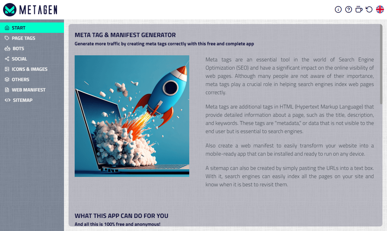 Screenshot 1 of Metagen