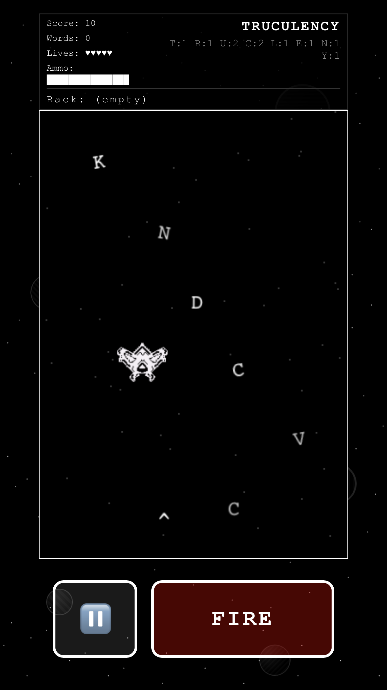 Screenshot 1 of LexInvaders