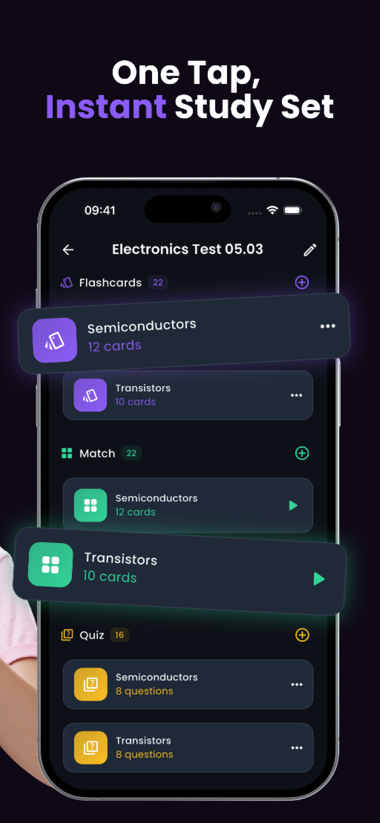 Screenshot 2 of Quiz Genius - AI Flashcards & Study App
