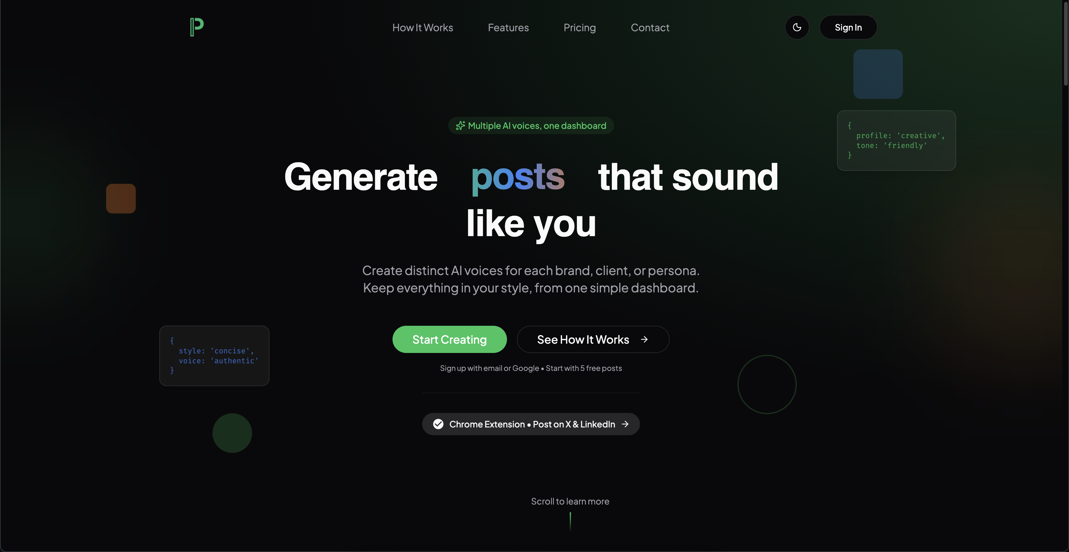 Screenshot 1 of PostIdentity