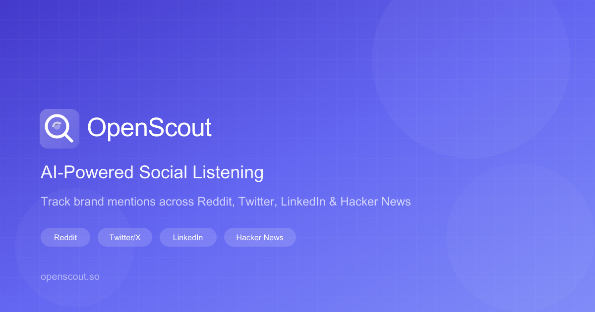 Screenshot 1 of OpenScout