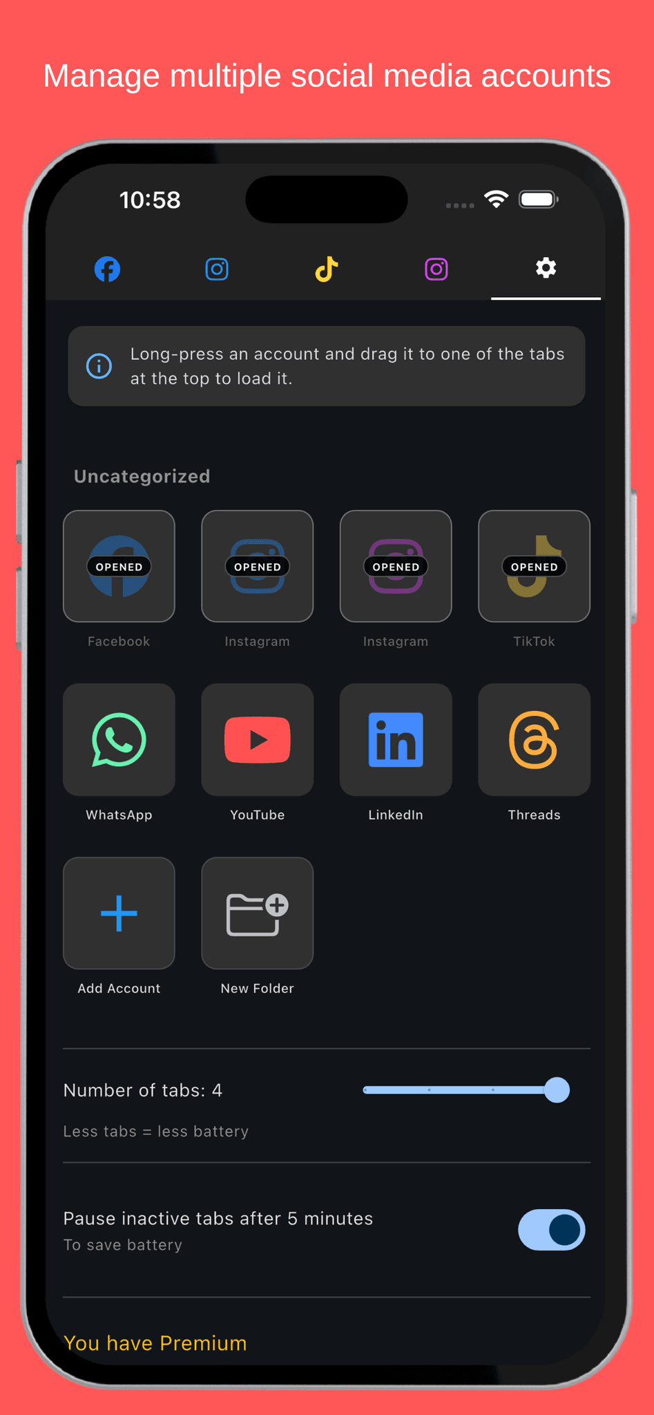 Screenshot 4 of SocialRouter – Multi Accounts