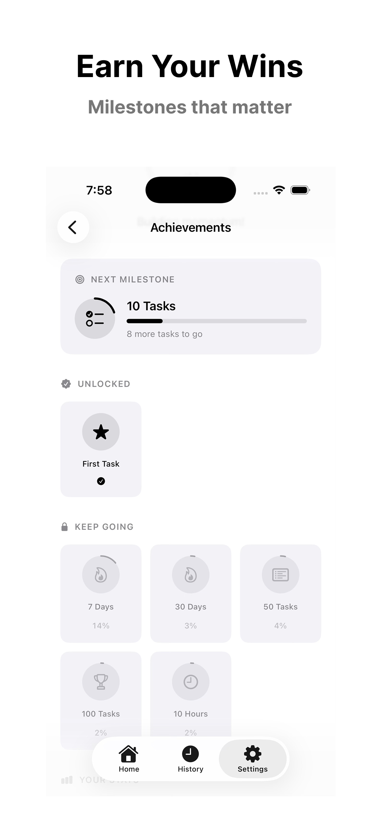 Screenshot 6 of OneTask Single Task Timer App