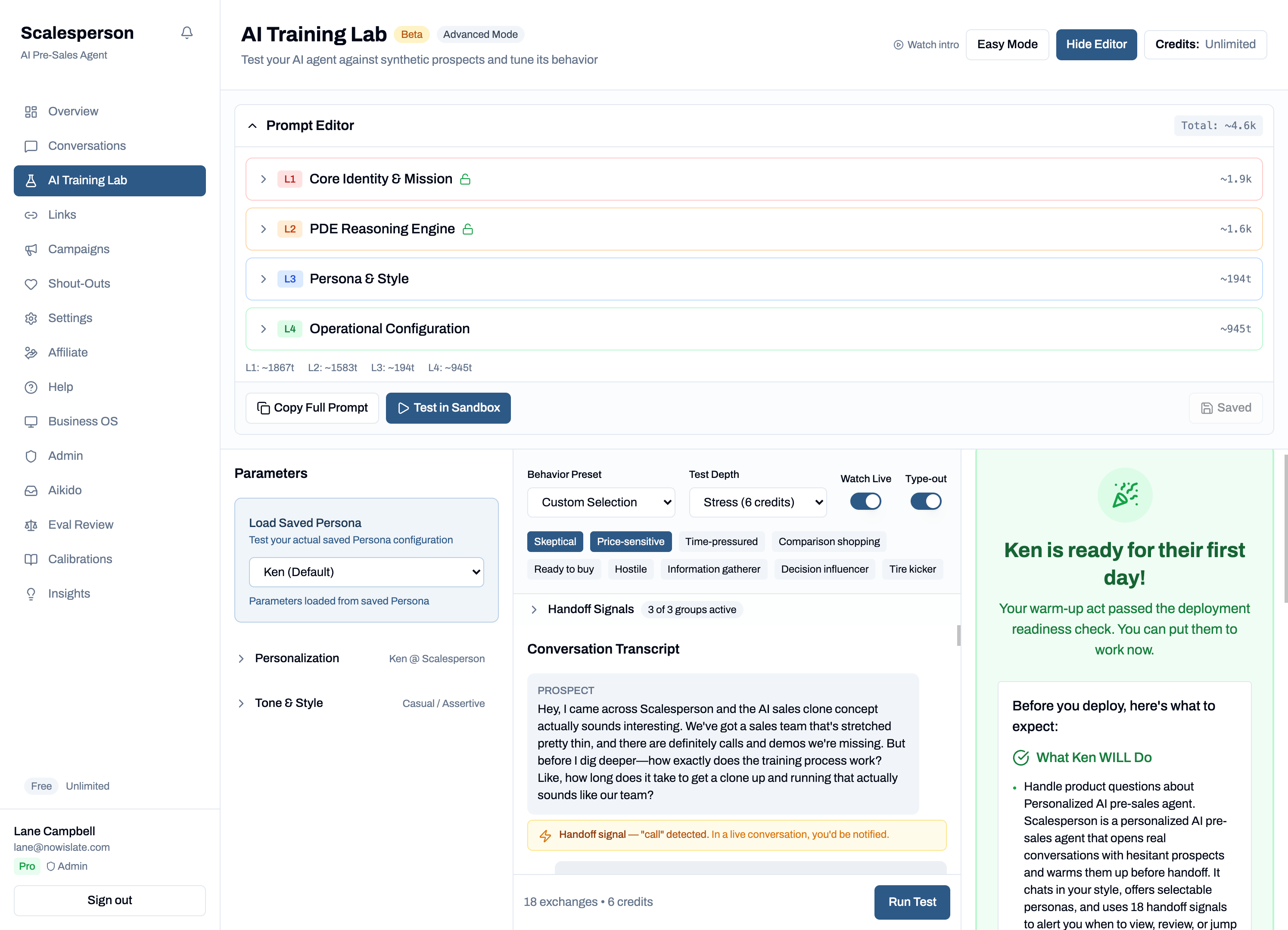 Screenshot 4 of Scalesperson