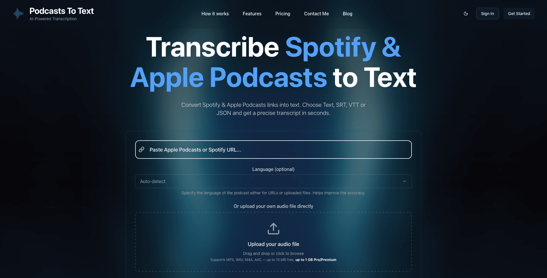 Screenshot 3 of Podcasts to Text