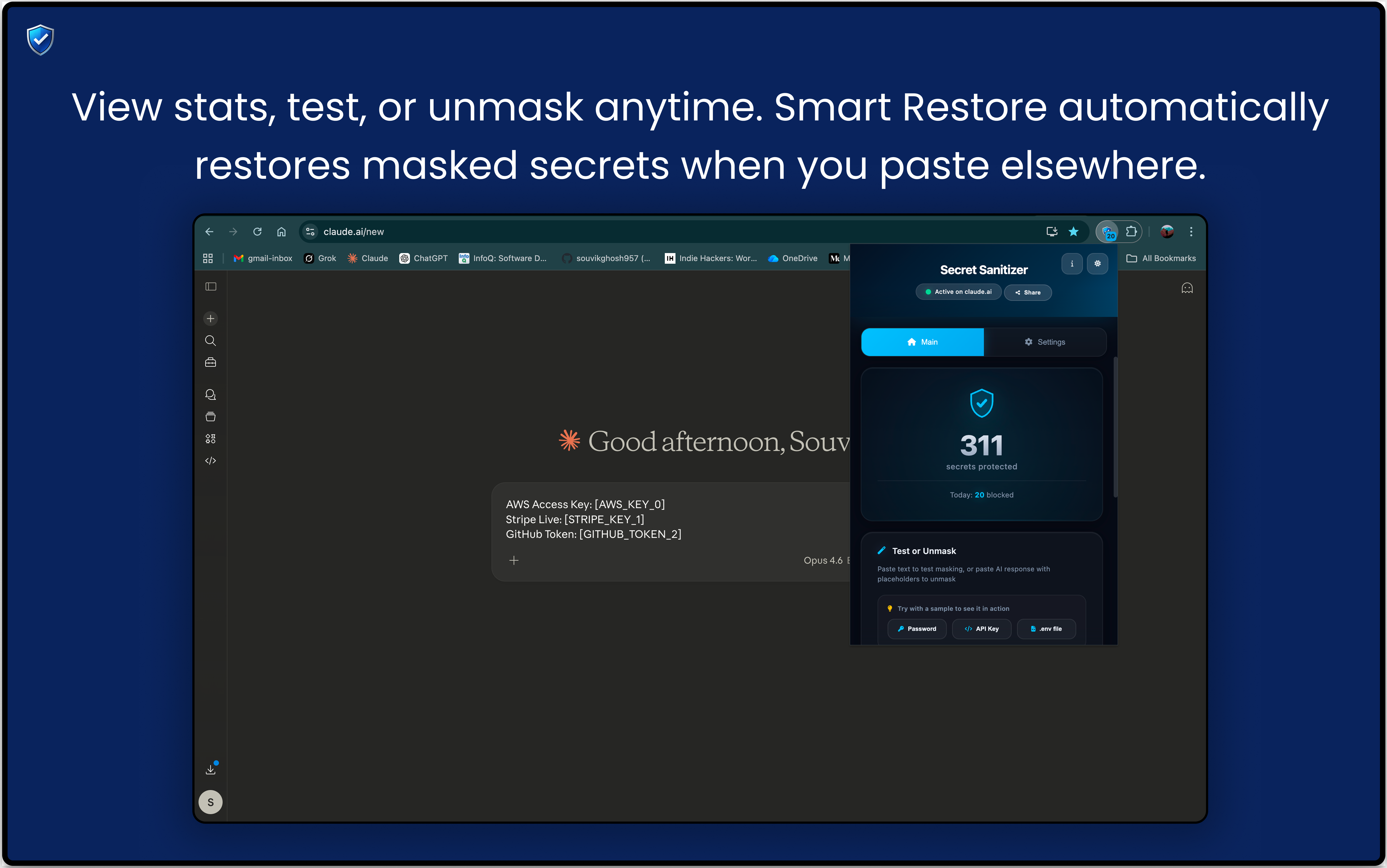 Screenshot 4 of Secret Sanitizer