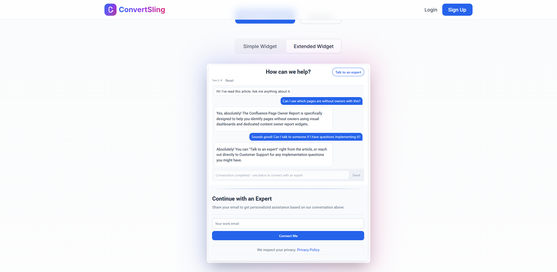 Screenshot 3 of ConvertSling - Turn readers into leads