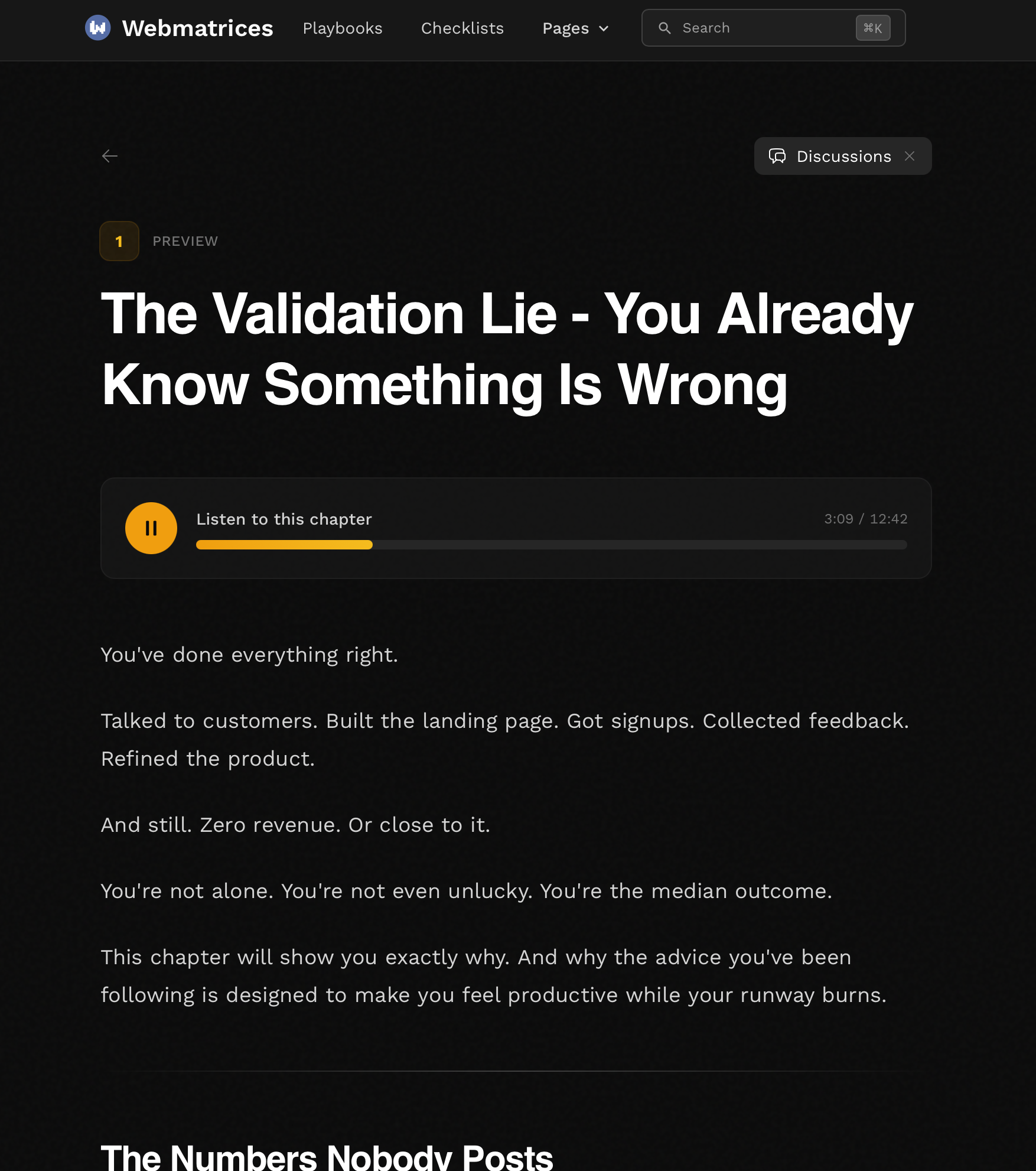 Screenshot 4 of The SaaS Validation Playbook