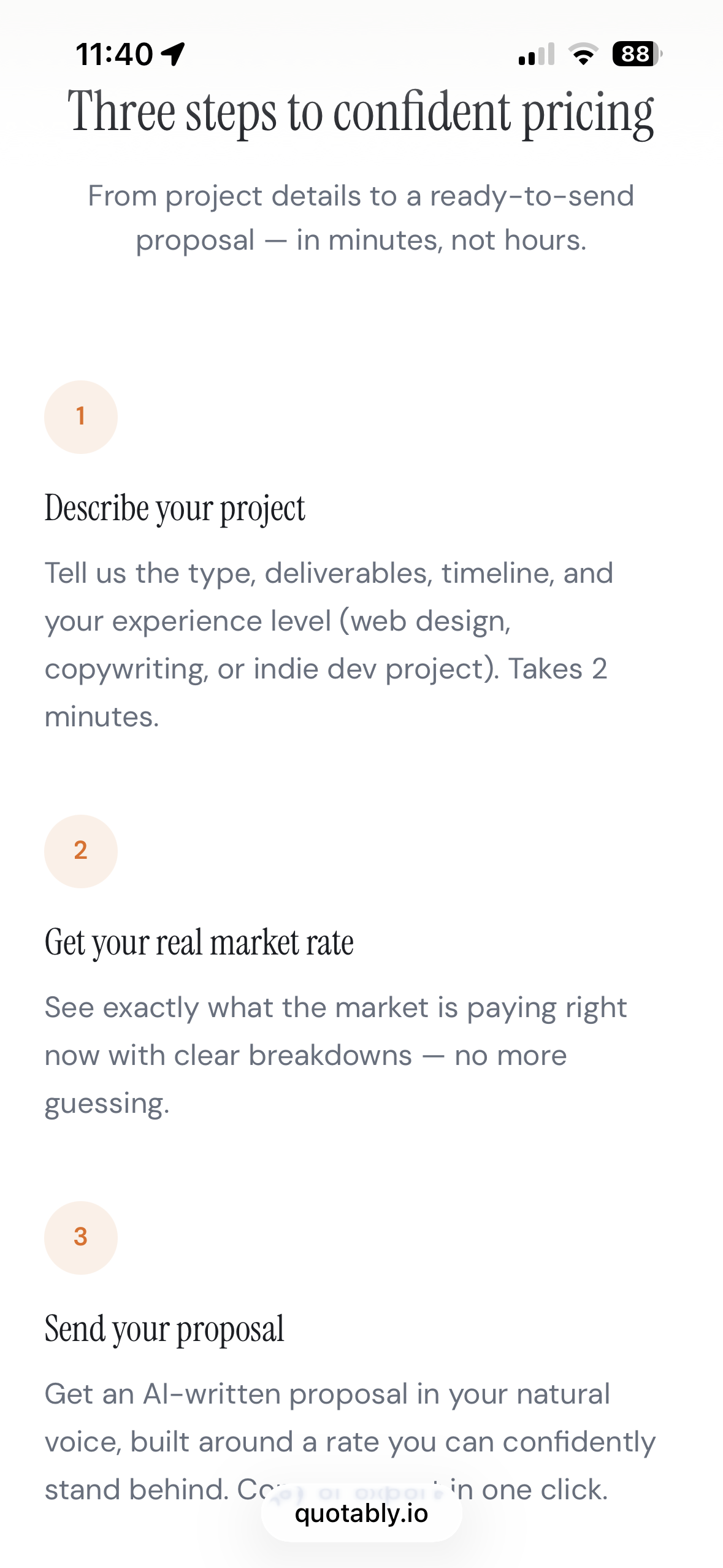 Screenshot 3 of Quotably