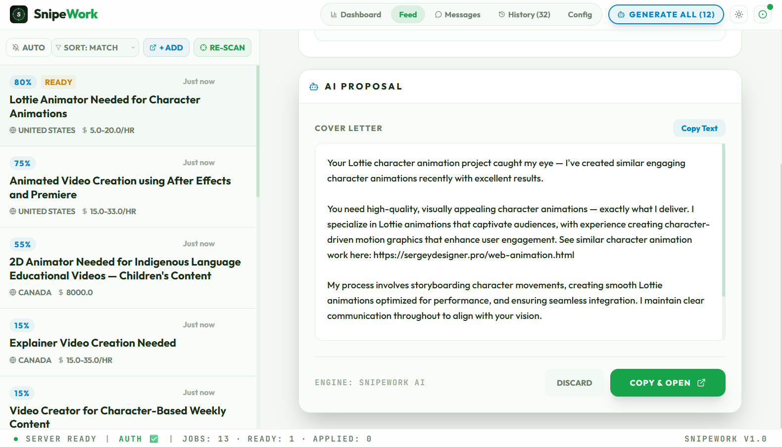 Screenshot 6 of SnipeWork