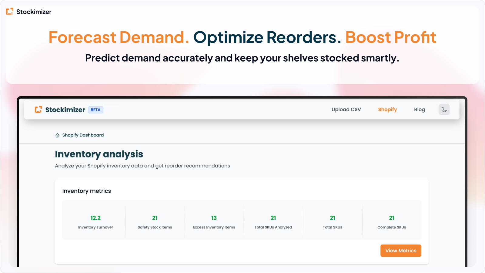 Screenshot 6 of Stockimizer