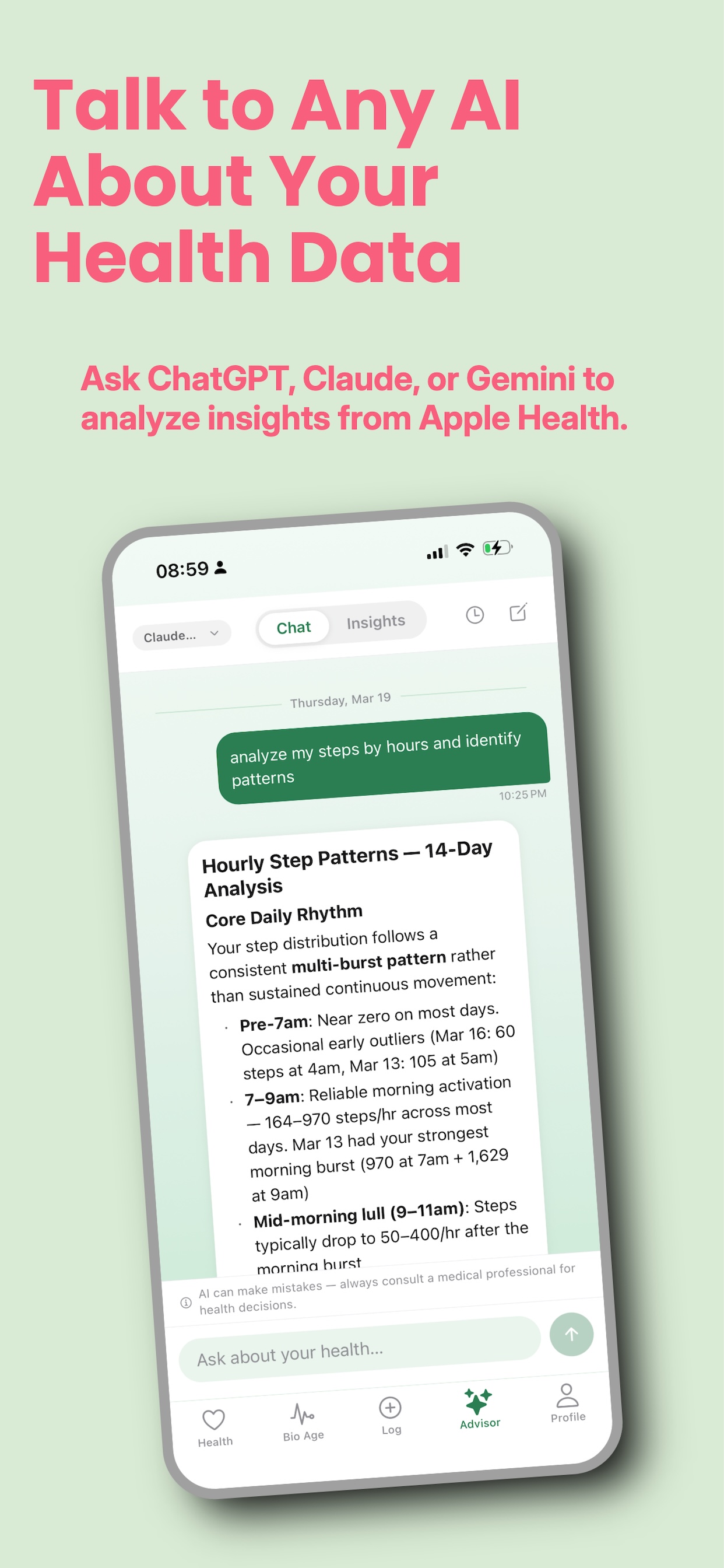 Screenshot 7 of Metrya — BioKey Health AI
