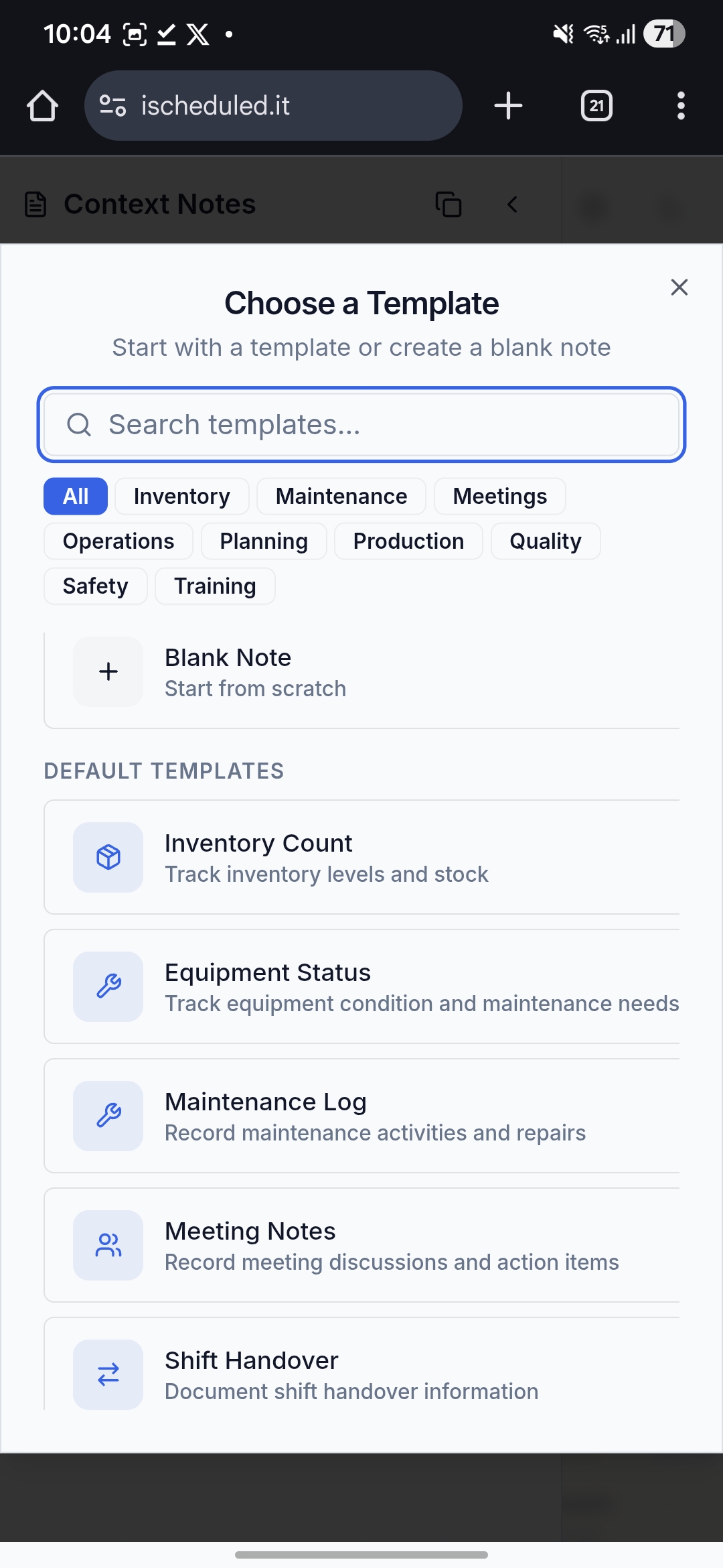 Screenshot 7 of iScheduled-it