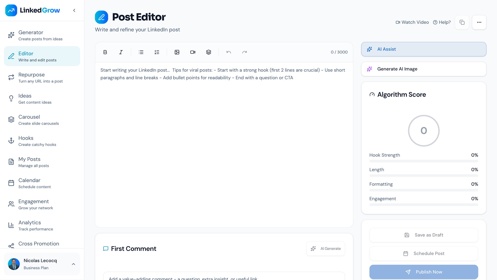 Screenshot 2 of LinkedGrow