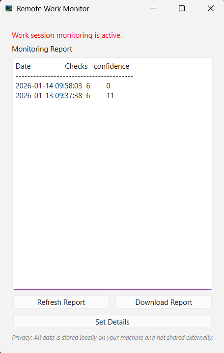 Screenshot 2 of Remmon(Remote Work Monitoring Software)