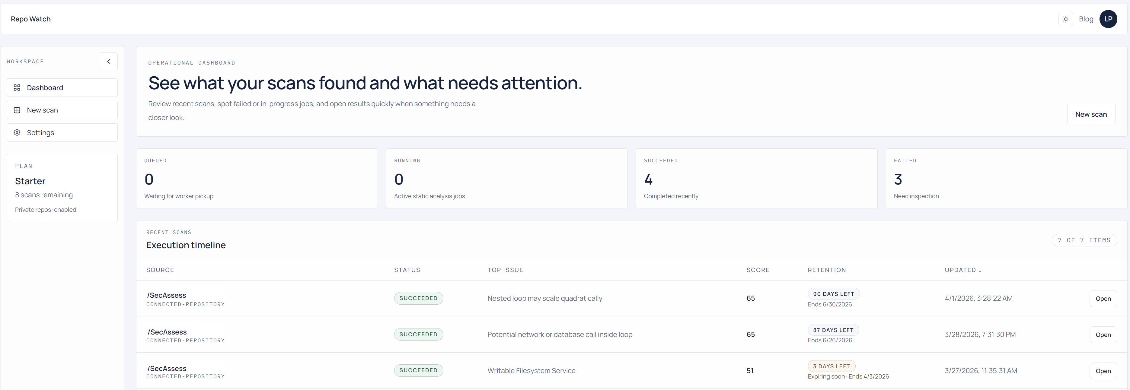 Screenshot 2 of Repo Watch