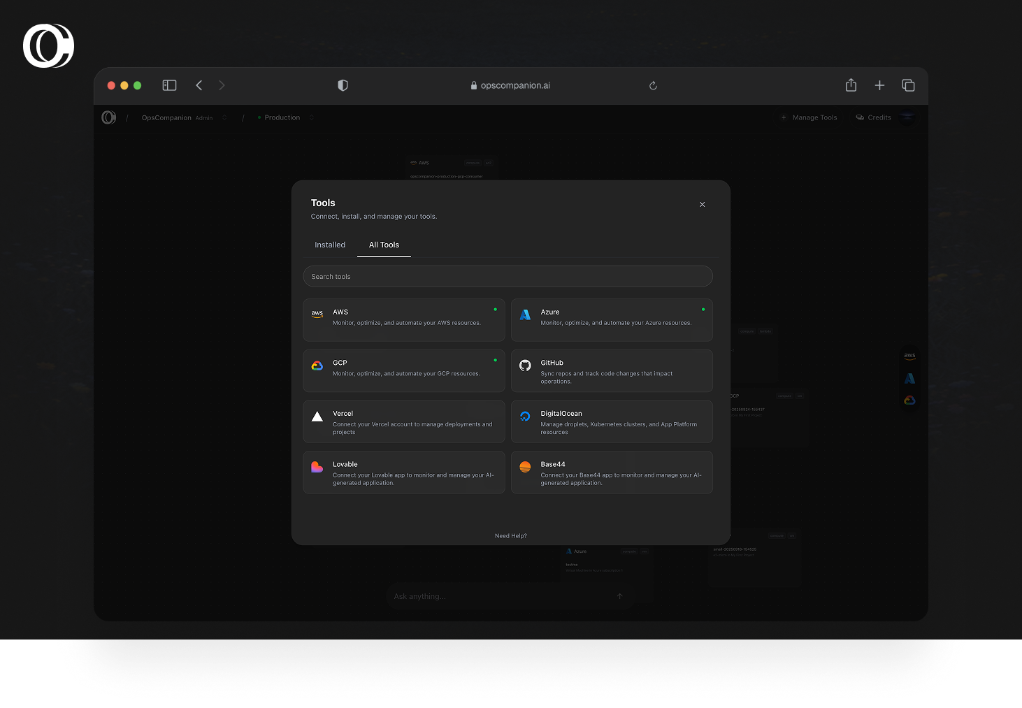Screenshot 1 of OpsCompanion