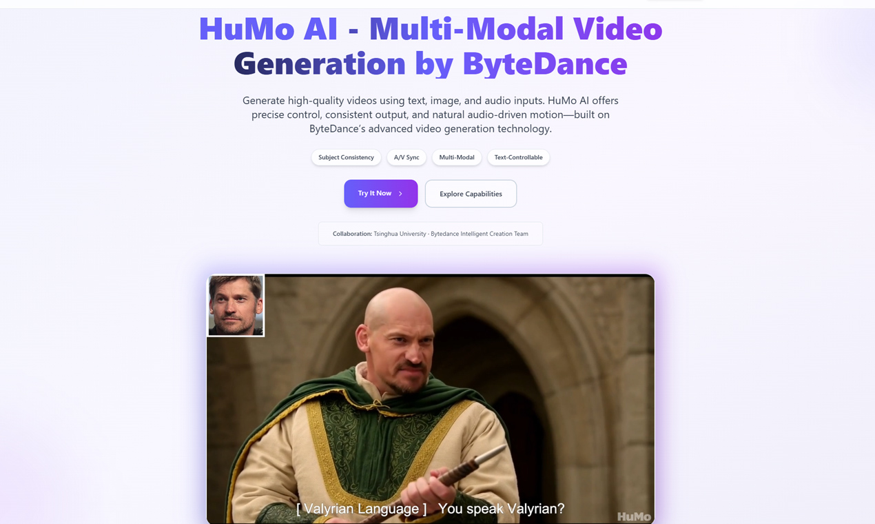 Screenshot 1 of HuMo AI: Human-Centric Video Generation
