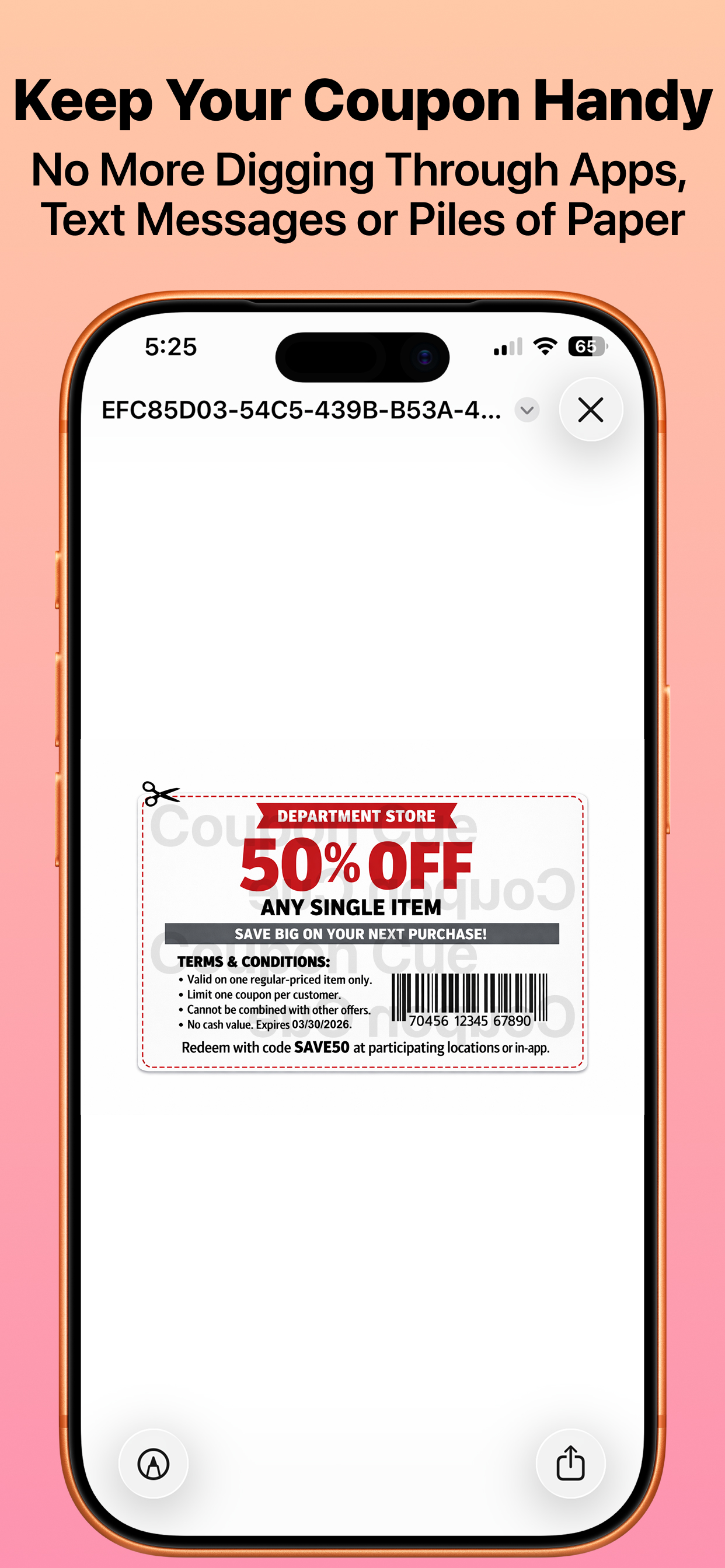 Screenshot 10 of Coupon Cue