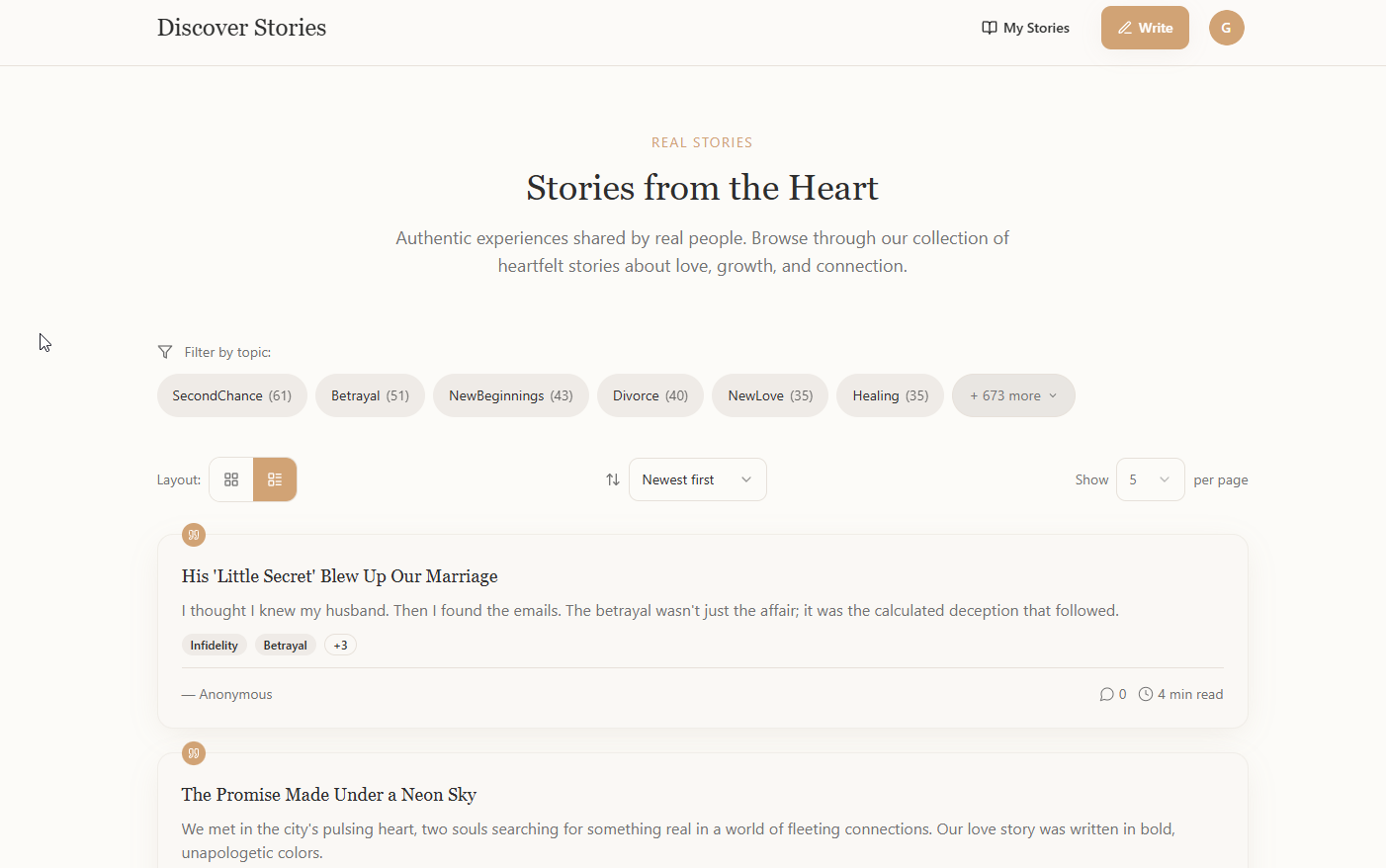 Screenshot 4 of Love Unfiltered