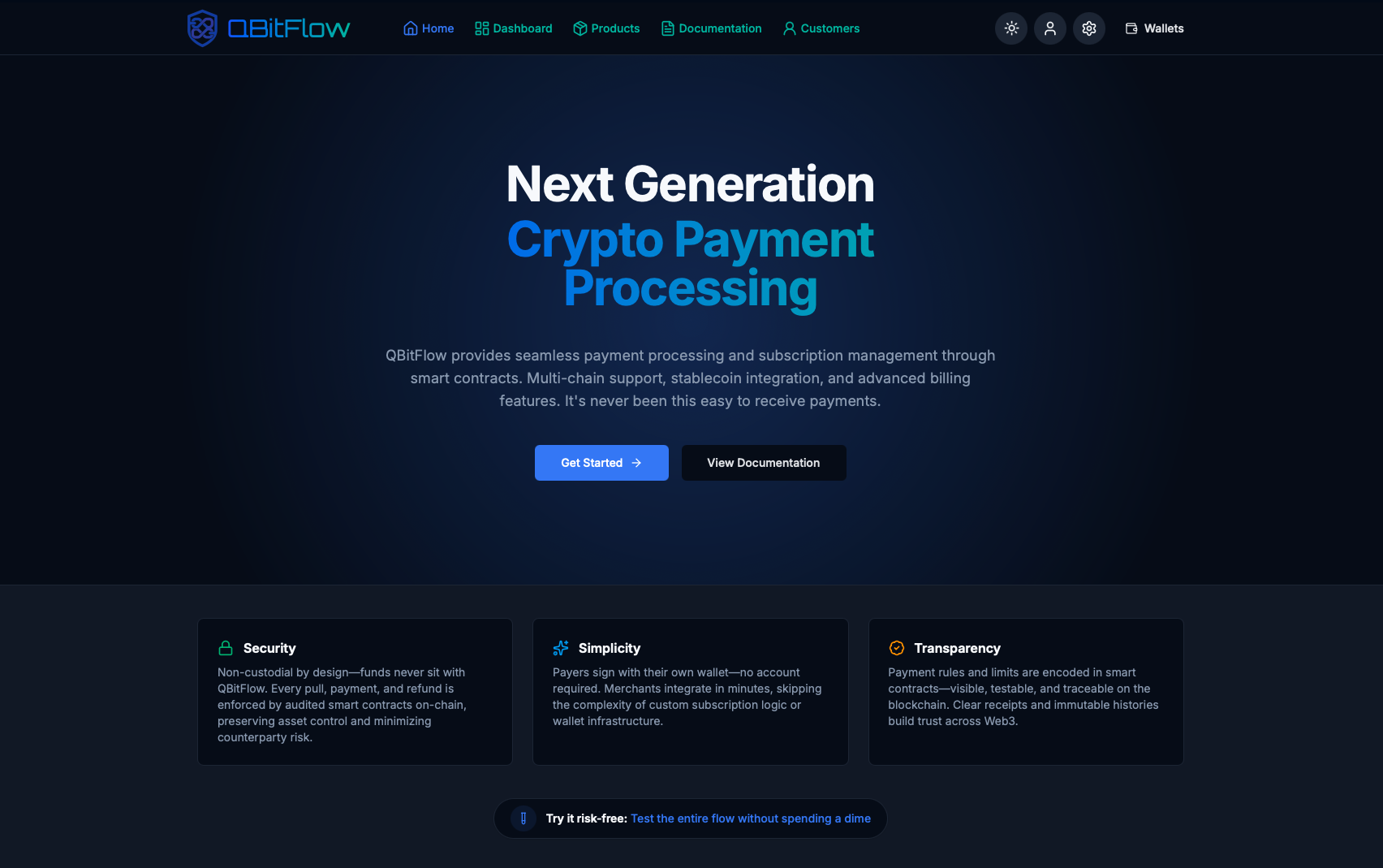 Screenshot 1 of QBitFlow