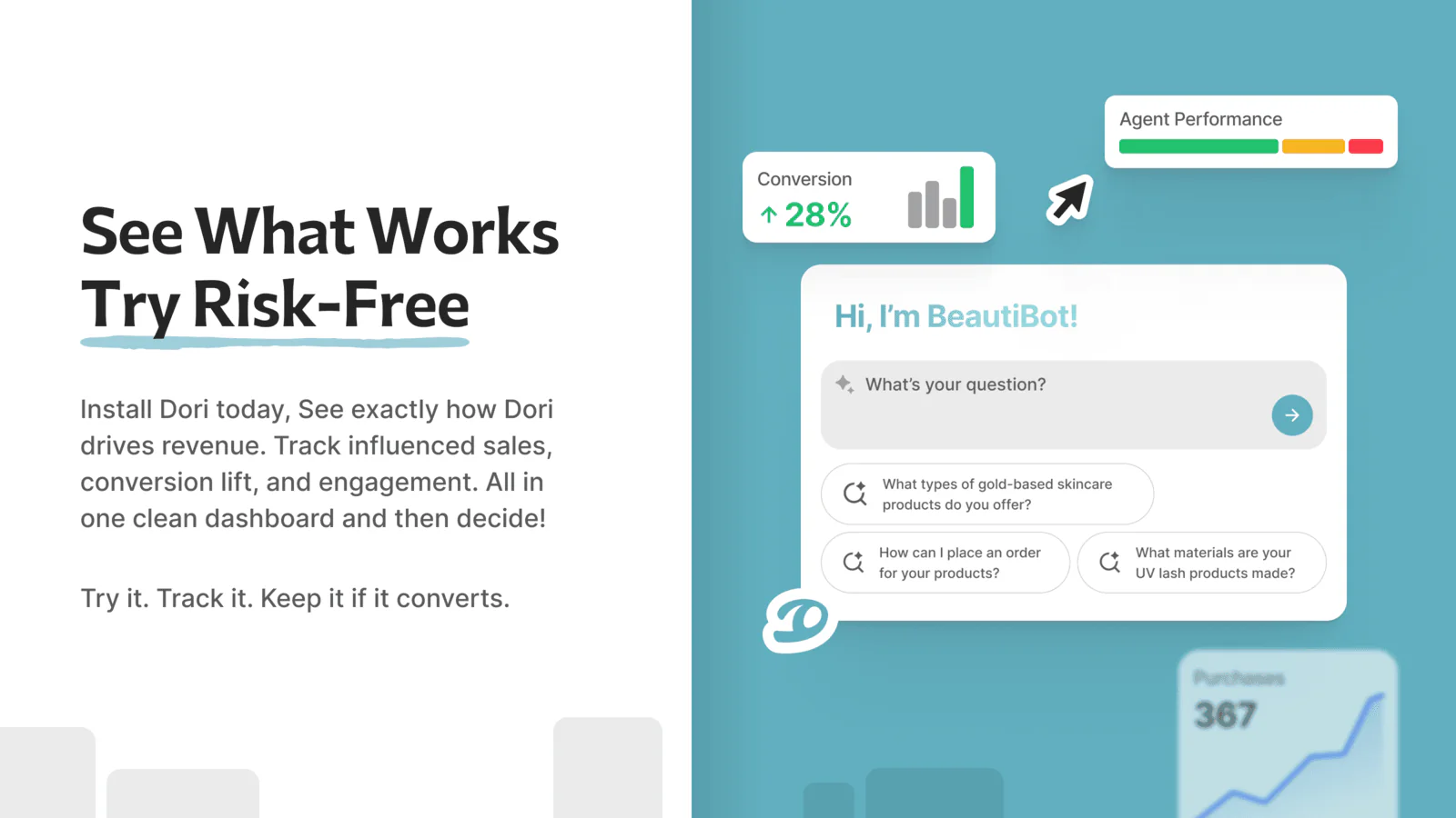 Screenshot 2 of Dori: AI Search & Chatbot