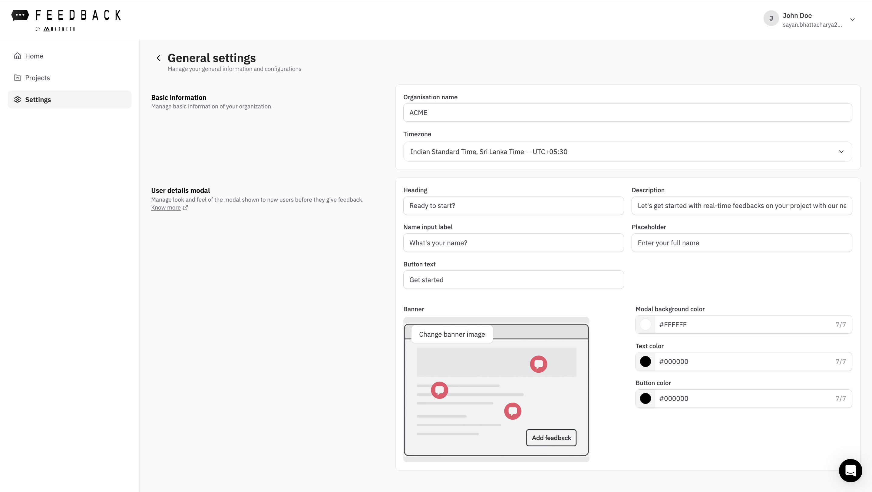 Screenshot 8 of Marmeto Feedback