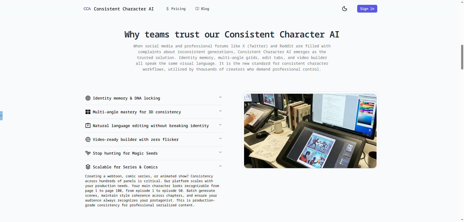 Screenshot 8 of Consistent Character AI