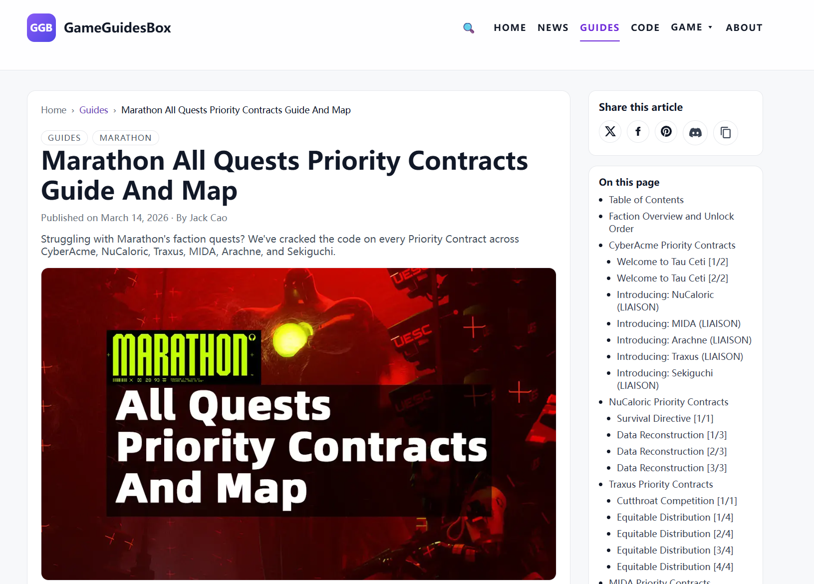 Screenshot 2 of GameGuidesBox