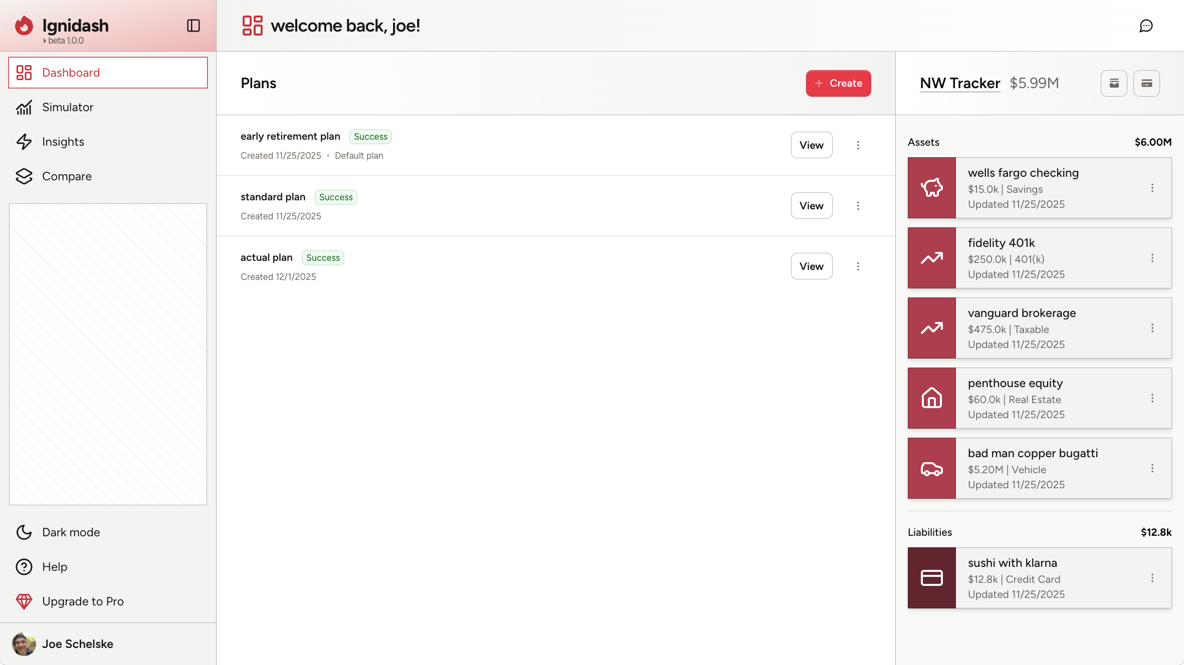 Screenshot 2 of Ignidash