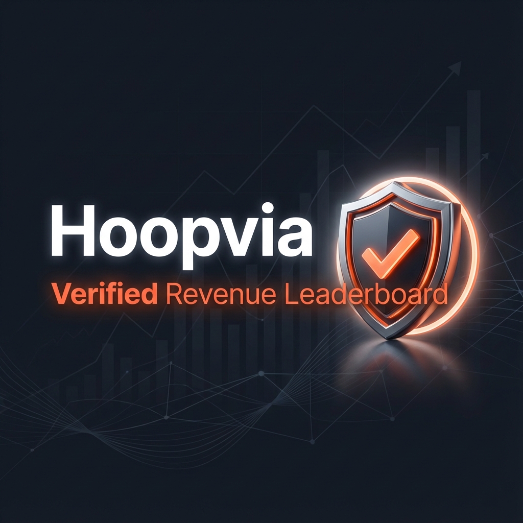 Screenshot 1 of Hoopvia - Verified Revenue Leaderboard