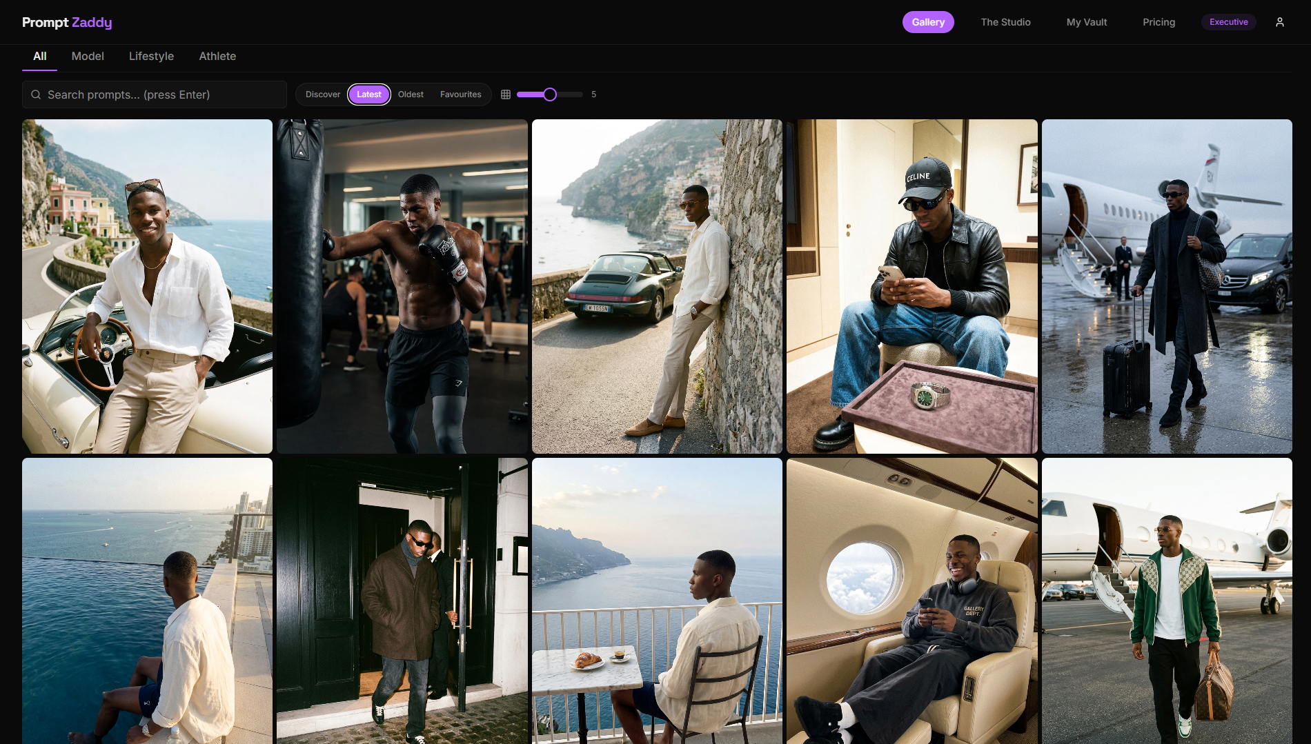 Screenshot 2 of Prompt Zaddy