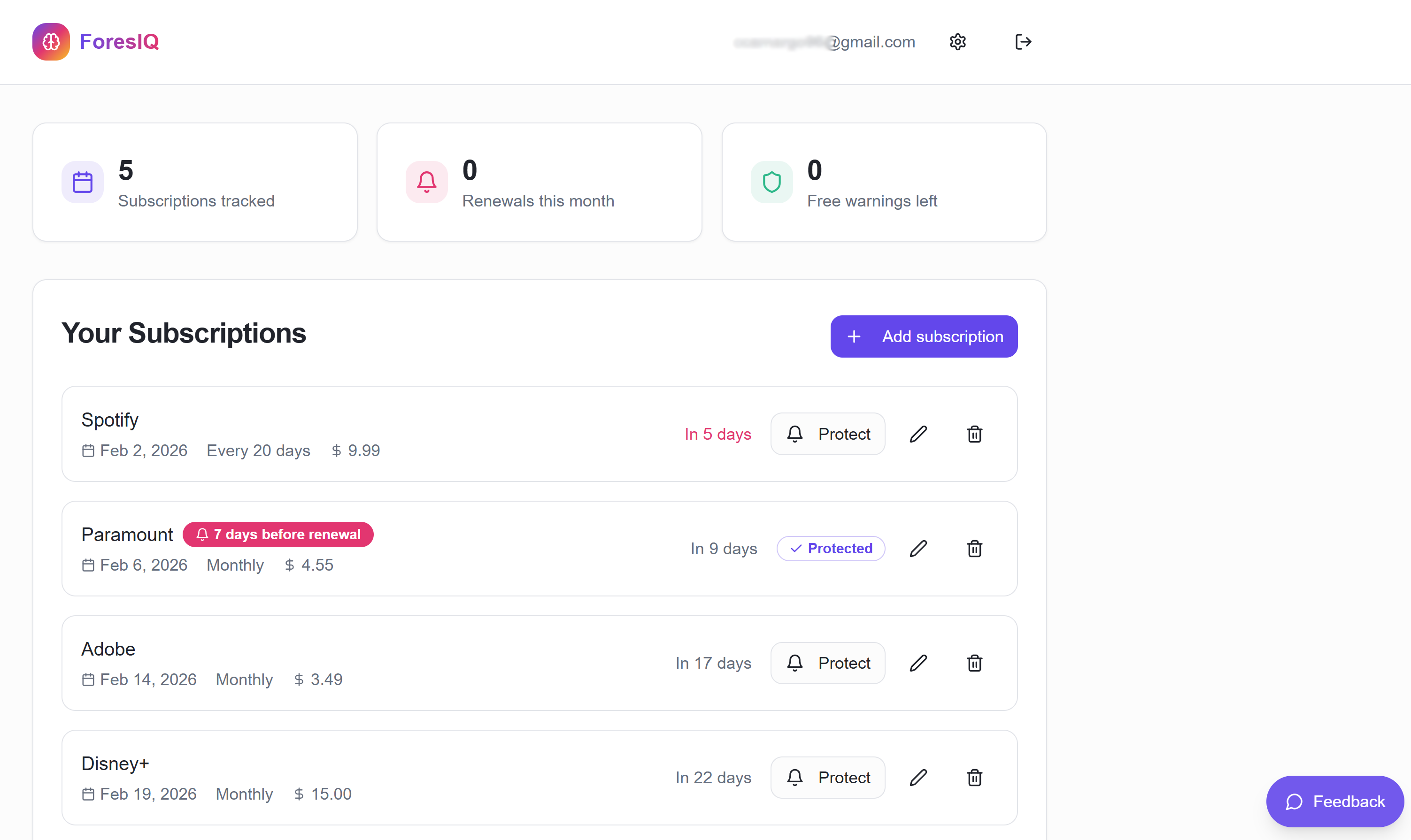 Screenshot 2 of ForesIQ