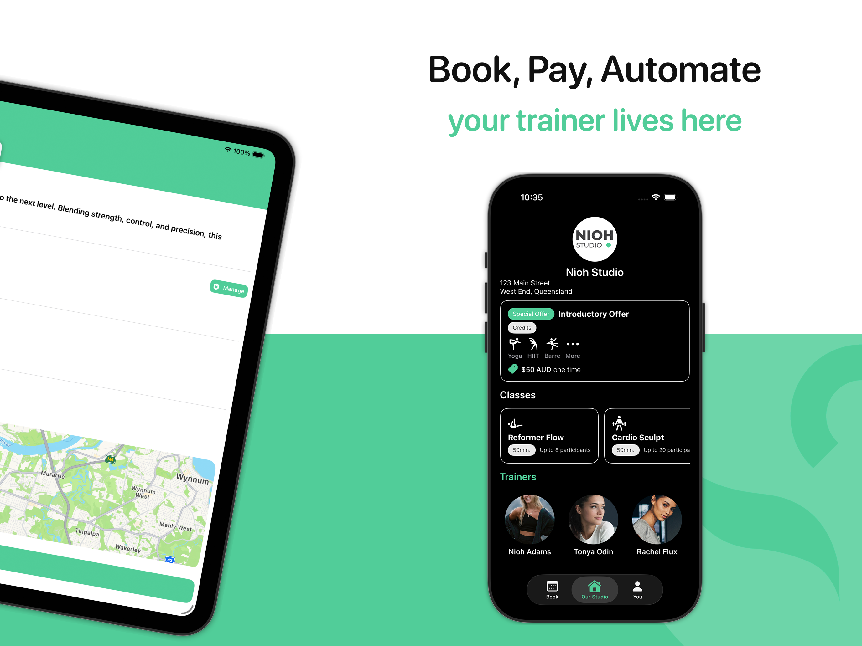 Screenshot 2 of Clovo Fitness Studio Software