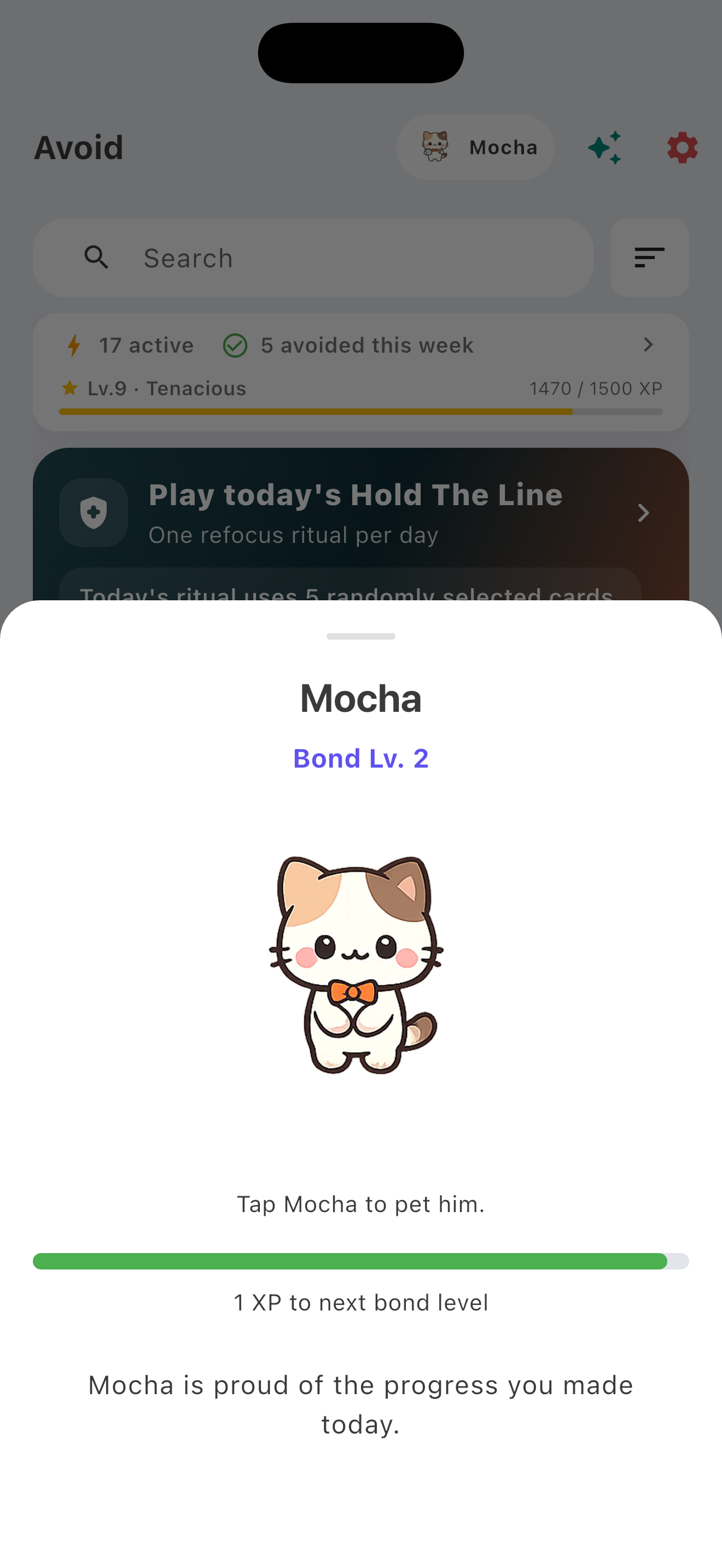 Screenshot 6 of Avoid : Break Bad Habits