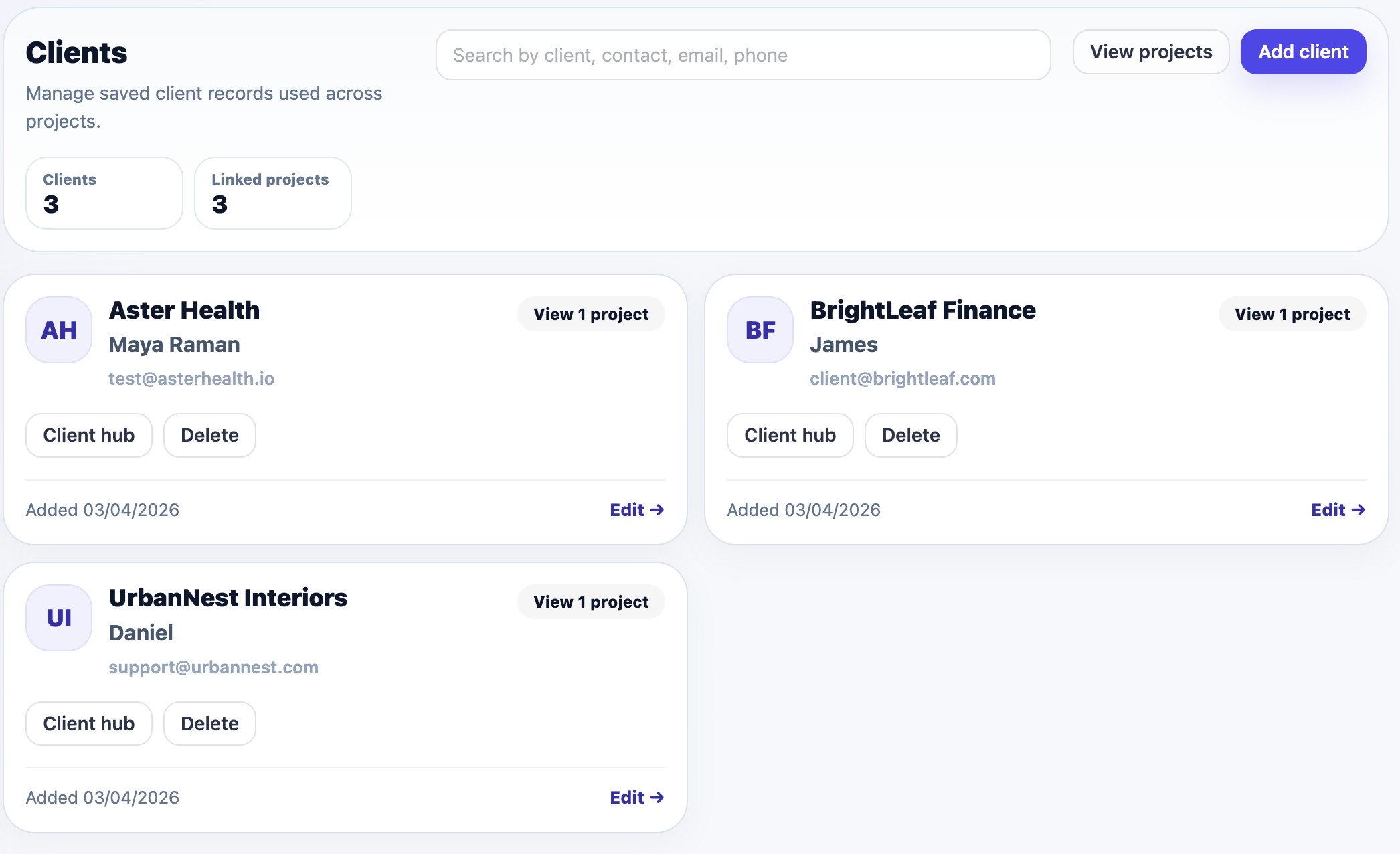 Screenshot 4 of ClientProof