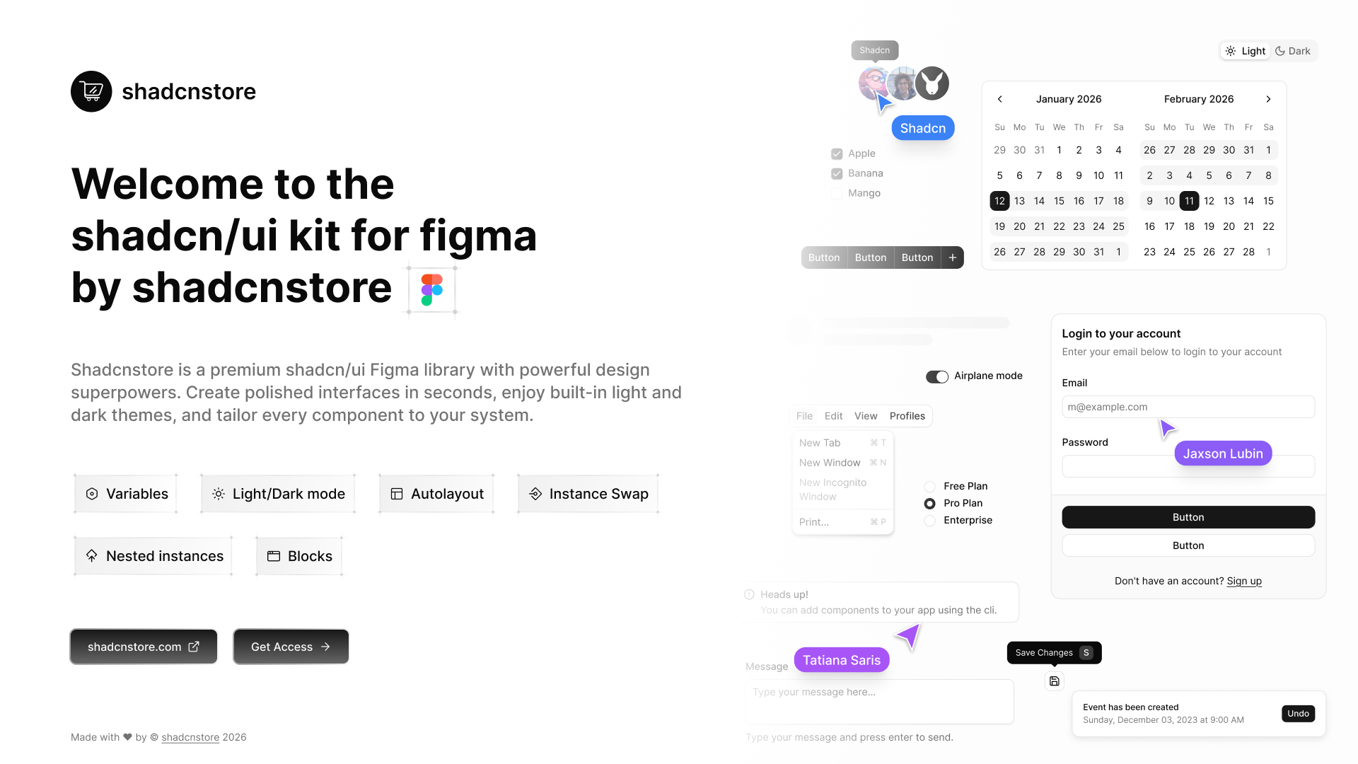 Screenshot 1 of ShadcnStore