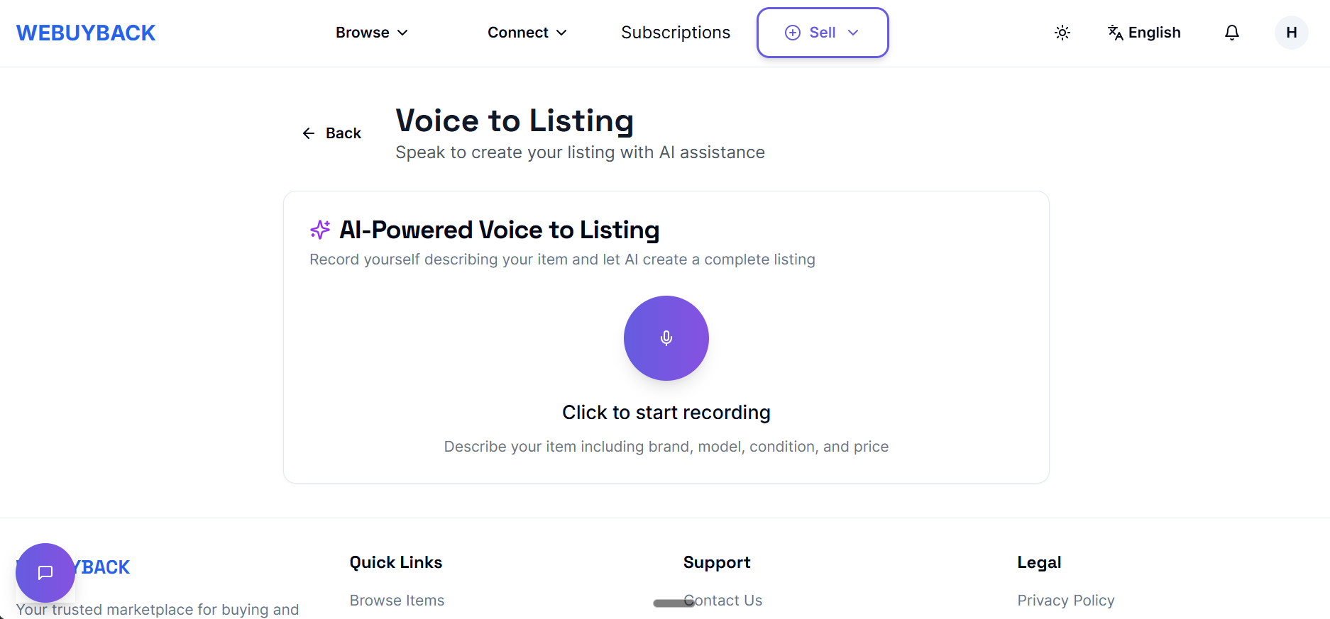 Screenshot 3 of WeBuyBack