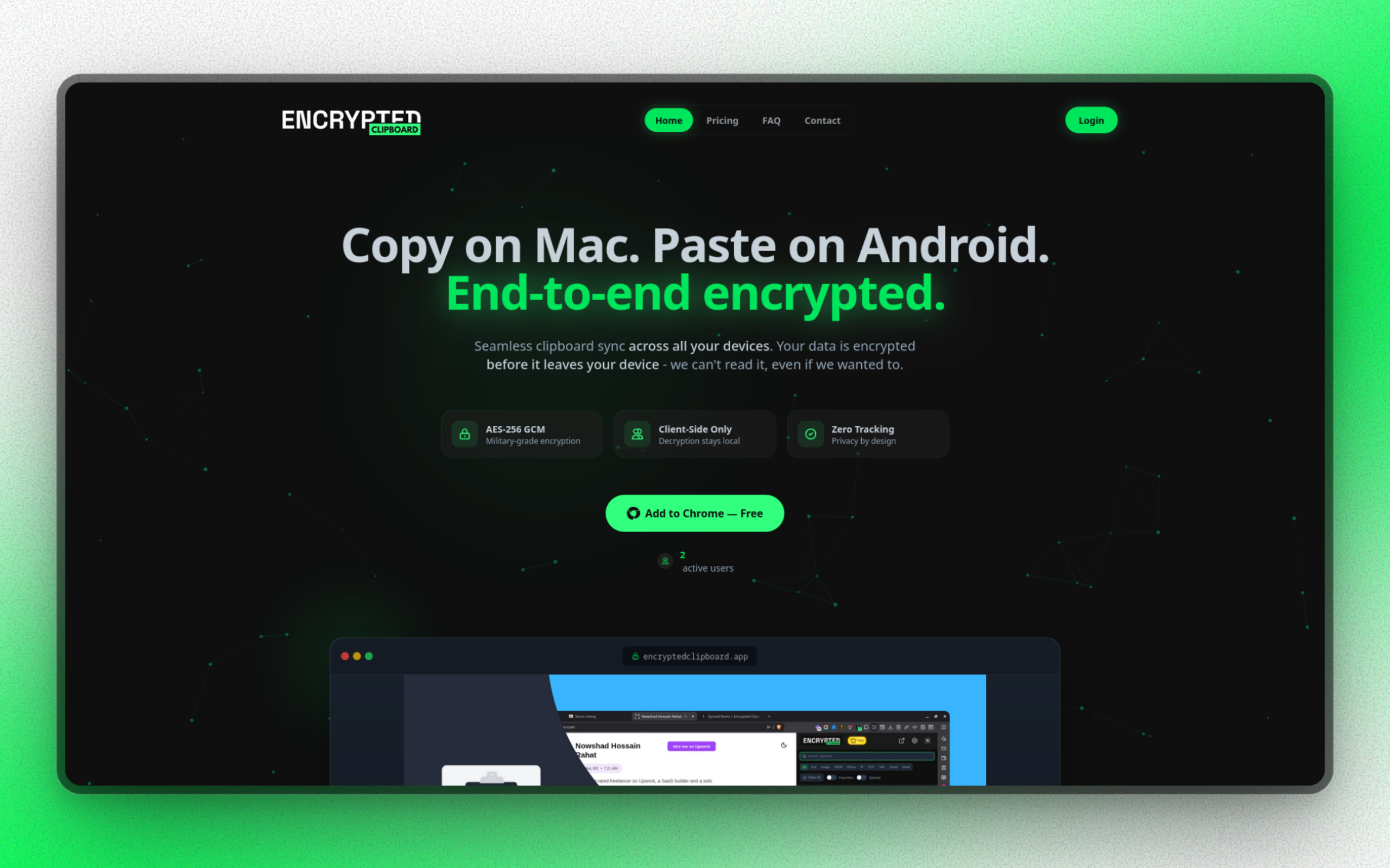 Screenshot 3 of Encrypted Clipboard Manager