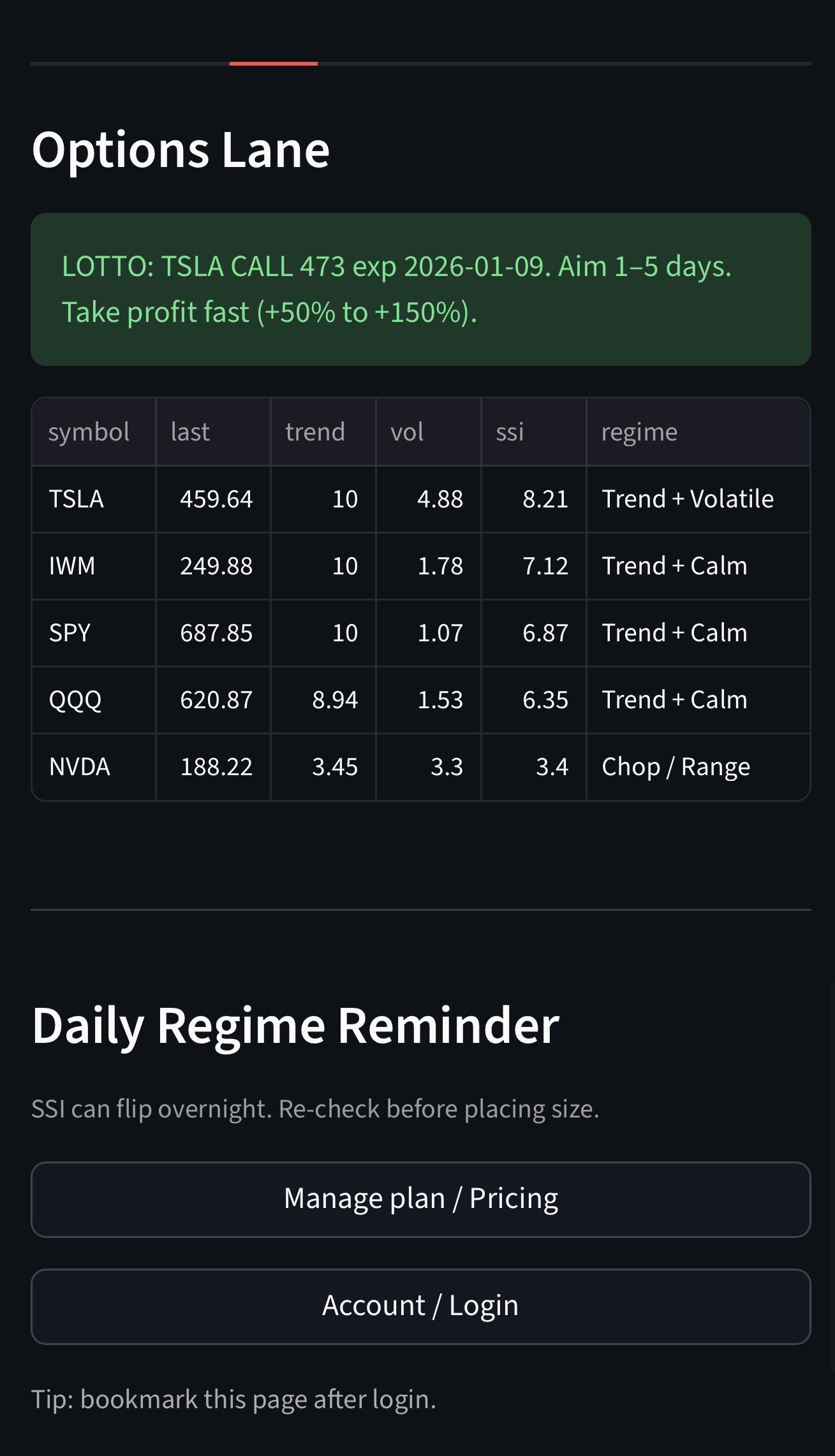 Screenshot 3 of SSI MARKET ENGINE