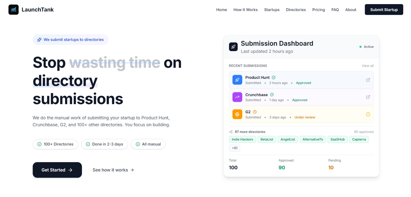 Screenshot 1 of LaunchTank