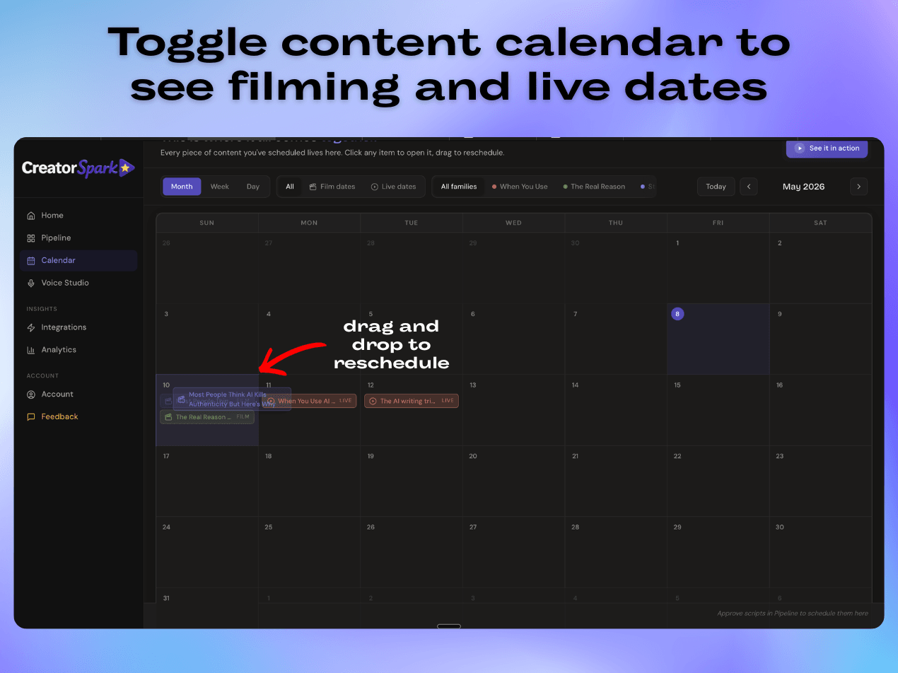 Screenshot 6 of CreatorSpark