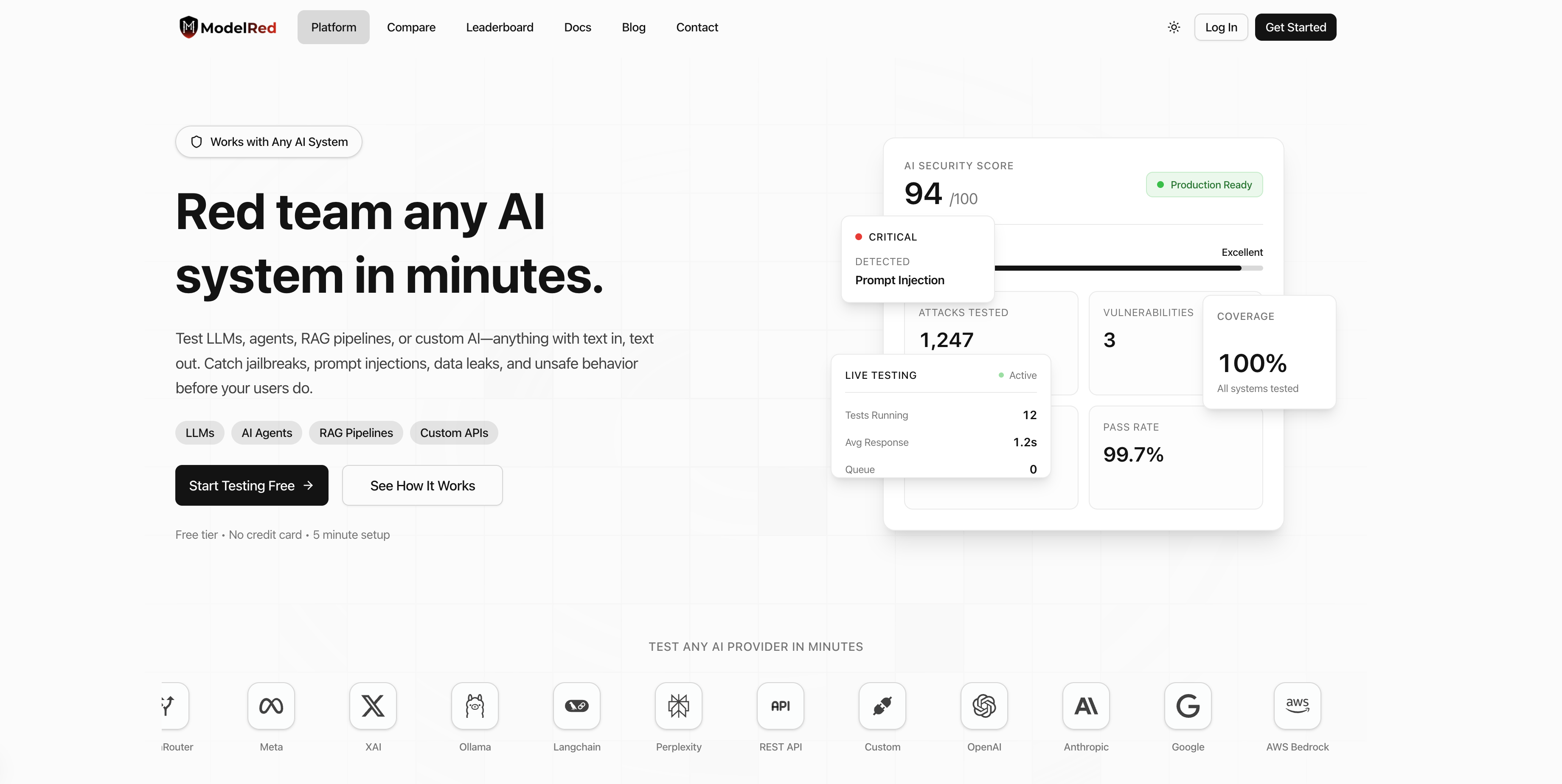 Screenshot 1 of ModelRed