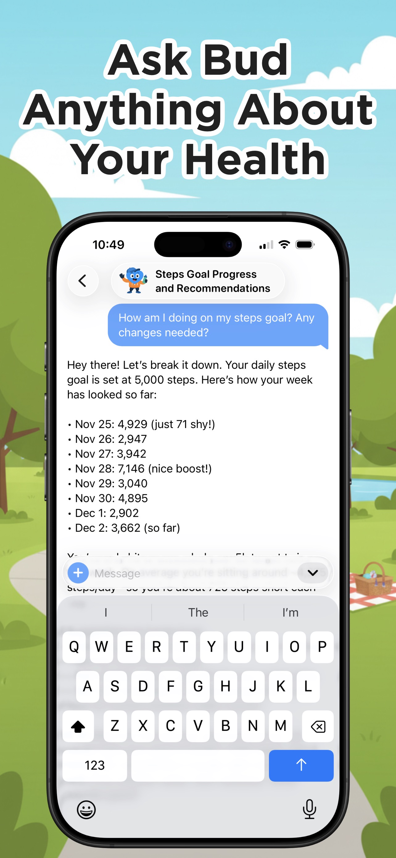 Screenshot 8 of Bloom: Personal Health Coach